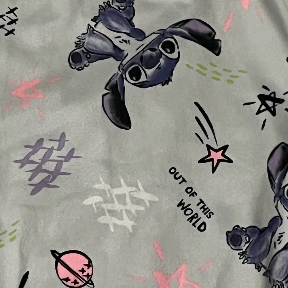 NWOT Plus Disney LILO & Stitch Out of this world soft pajama pant - Picture 5 of 8